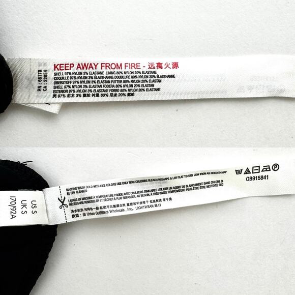 Free People Intimately Harper Lace Mini Dress High-Neck Halter Open-Back S - Picture 10 of 10